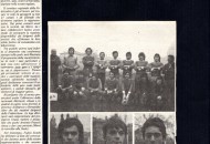 Di Blas giugno 1976 al via con la rappresentativa  6